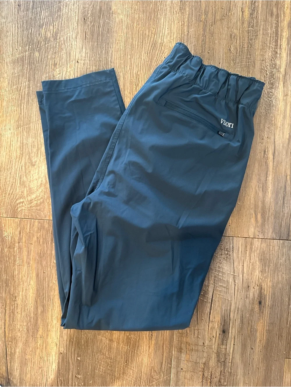 Vuori Fleet Indigo Jogger Style Tapered Leg Athletic Pants Sz Lg